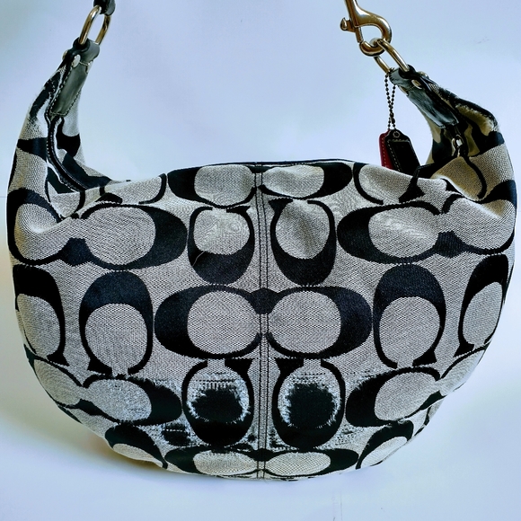 Coach Signature Women's Shoulder Bag - Picture 10 of 13